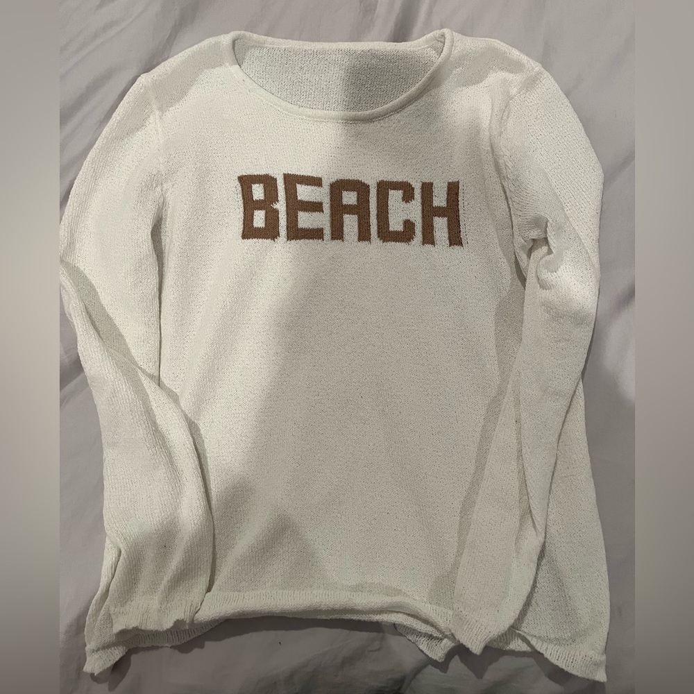 Shein beach sweater size small
